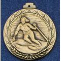 2.5" Stock Cast Medallion (Ski/ Female)